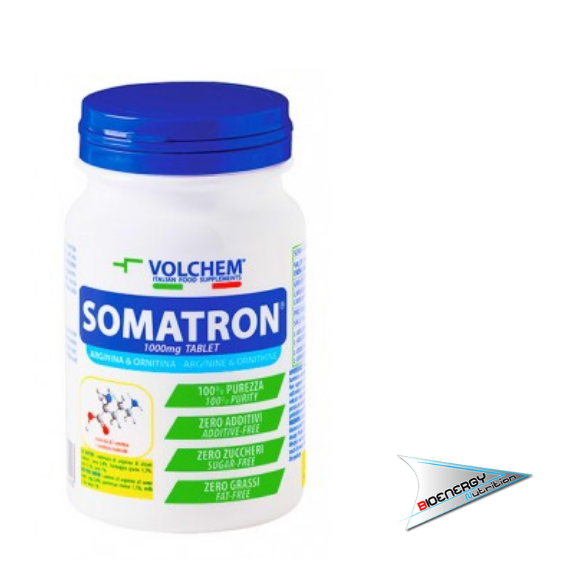 Volchem-SOMATRON® (Arginina e Ornitina)  120 cps da 500 mg   